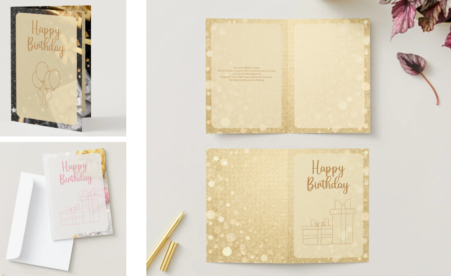 Deluxe Birthday Card Bundle - 6 pack